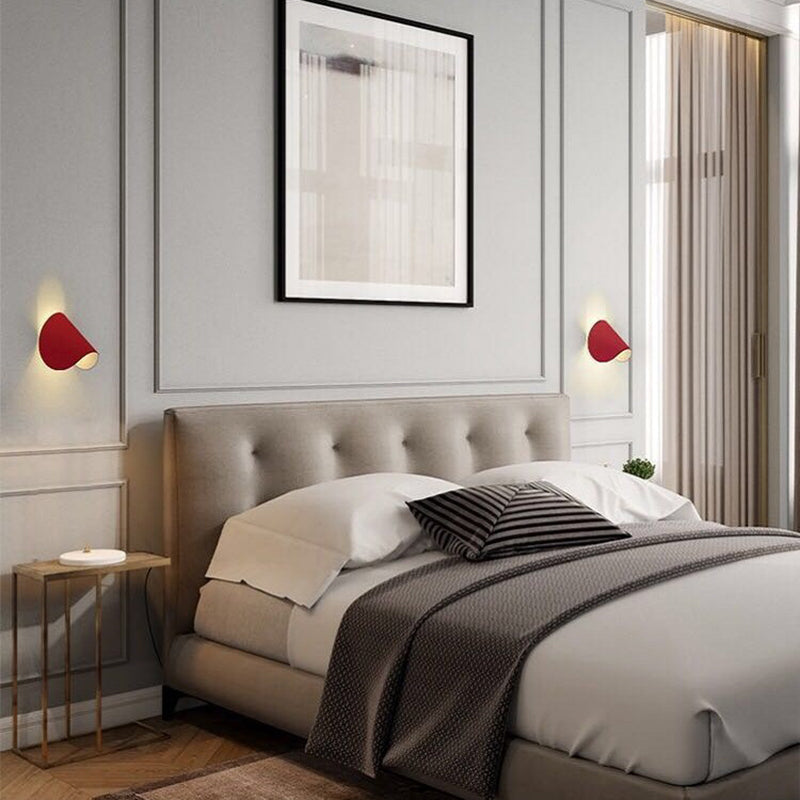 Skanto | Eveline Moderne Geometrisk LED 4 Farge Vegglys Innendørs/Utvendig Metall