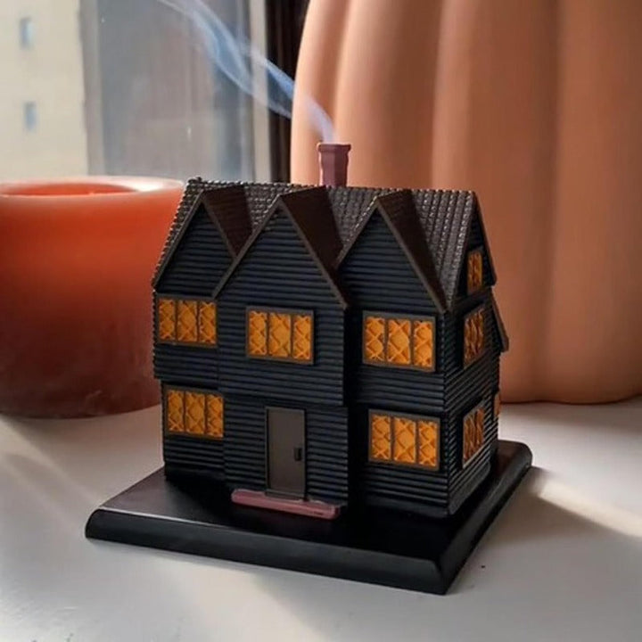 Skanto | Halloween Heks Hus Backflow Røkelsebrenner