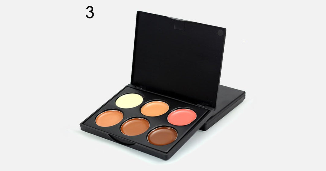 Skanto | 6 Farger Krem Contour Palette – Oppnå god dekning og et sømløst utseende