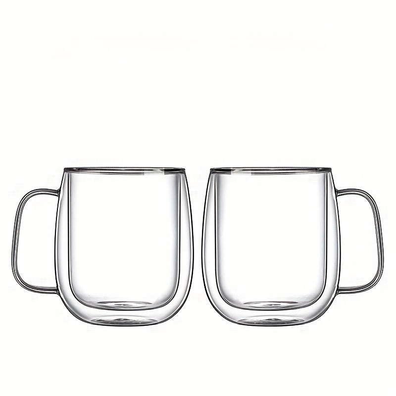 ThermoSip Doppelwandiger Glasbecher – Borosilikatglas, hitzebeständig og elegant