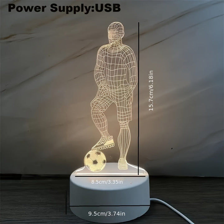 SportVision - 3D LED Fotball Nattlys Skanto
