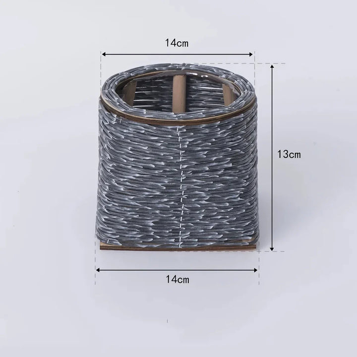 Skanto | Nordisk Håndvevd Imitaasjon Rattan Blomsterpotte