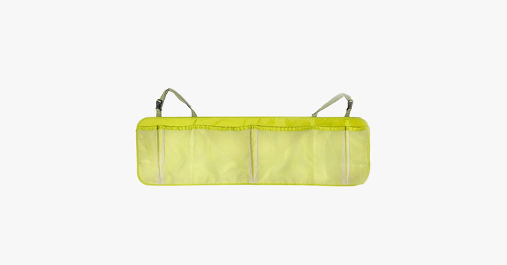 Skanto | Multi-Seksjon Bil Baksete Organizer – Holder Bilen Ren!