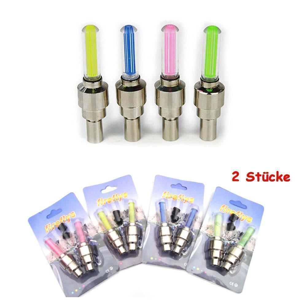 Skanto | Premium LED Ventilkapsler for Hjul (2 stk)