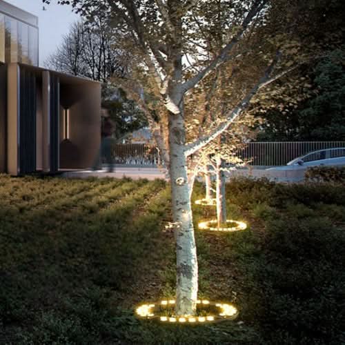 Varme LED-Baumbeleuchtung for Außenbereich