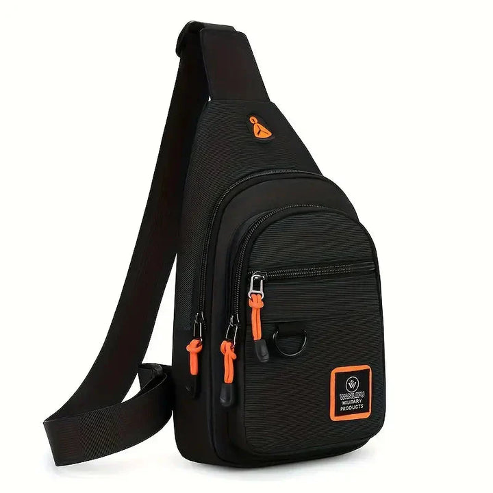Skanto | UrbanTrail – Slitesterk Herre Skulderveske | Vanntett Crossbody Reise- og Hverdagveske