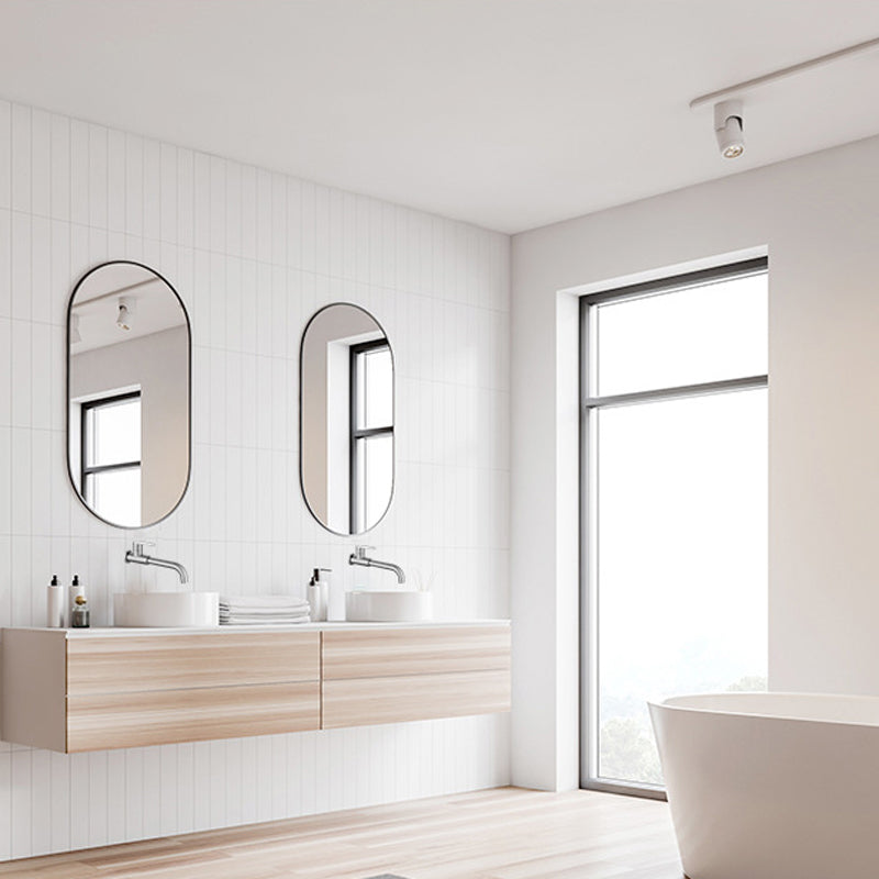 Moderne veggmontert ettgreps blandebatteri til badet