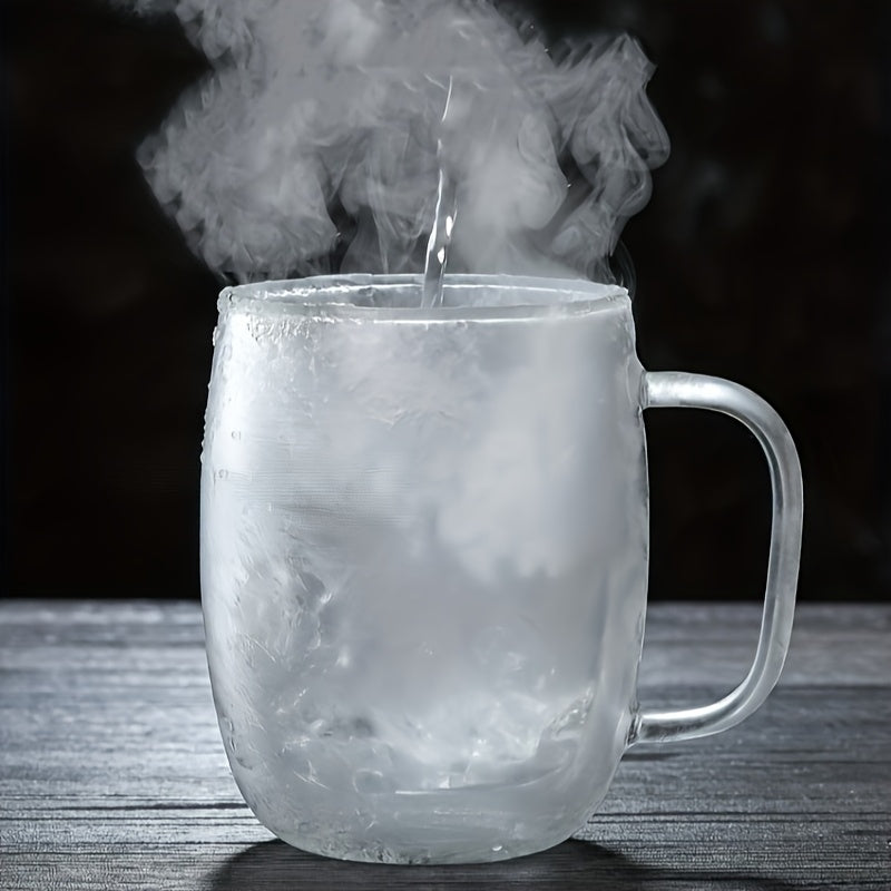 ThermoSip Dobbeltvegget Glasskrus – Borosilikatglass, Varmeresistent & Elegant | Skanto