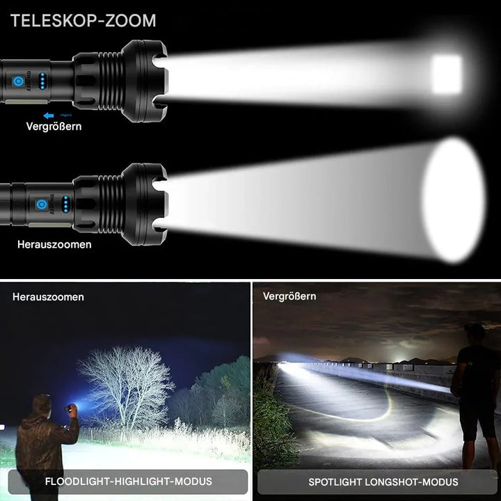 Skanto | Taklampa – LED-lampe med zoom og powerbank-funksjon