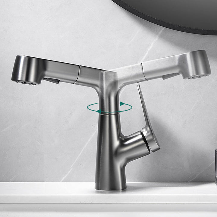 Skanto | Utvidbar Kran for Vann Moderne Vaskefaucet med et Håndtak