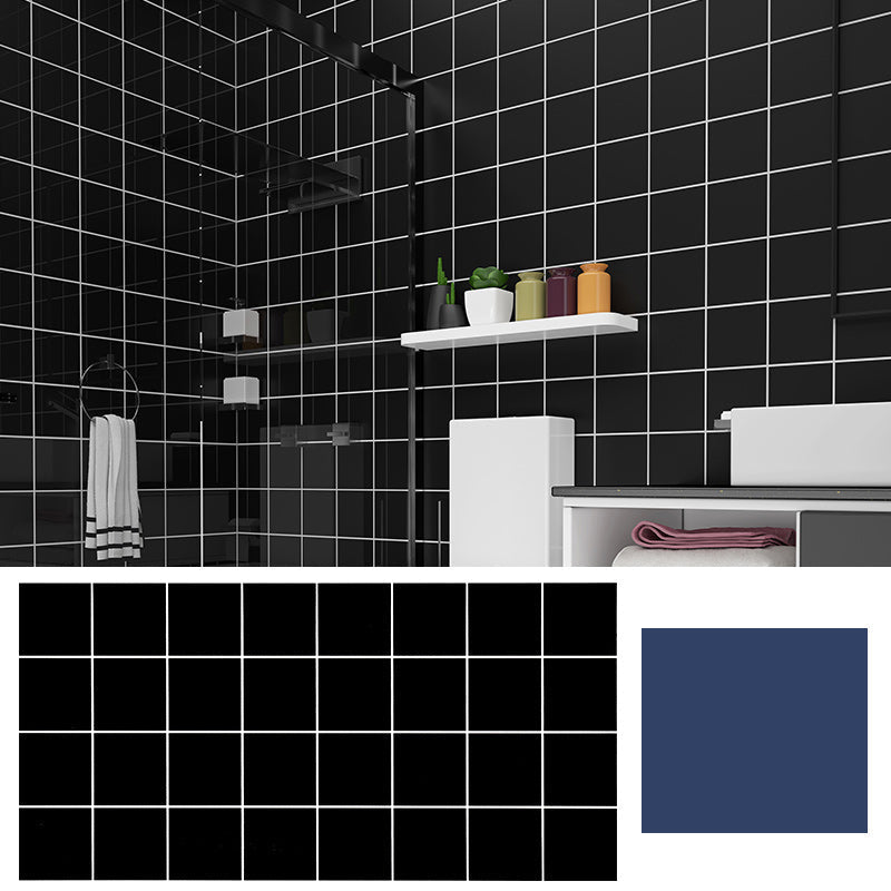 Moderne baderomsfliser med selvklebende vegg, enkeltflis. Veggfliser med selvklebende vegg.