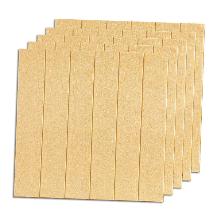 Veggkledning i stue Peel and Stick-design i treutseende Vanntett veggkledning