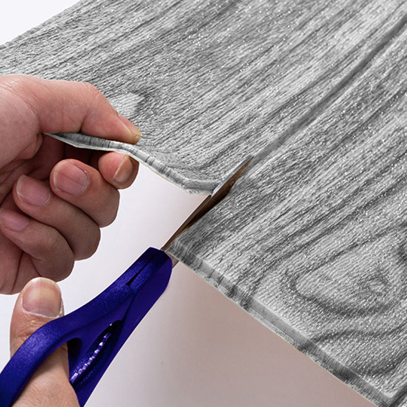 Veggkledning i stue Peel and Stick-design i treutseende Vanntett veggkledning