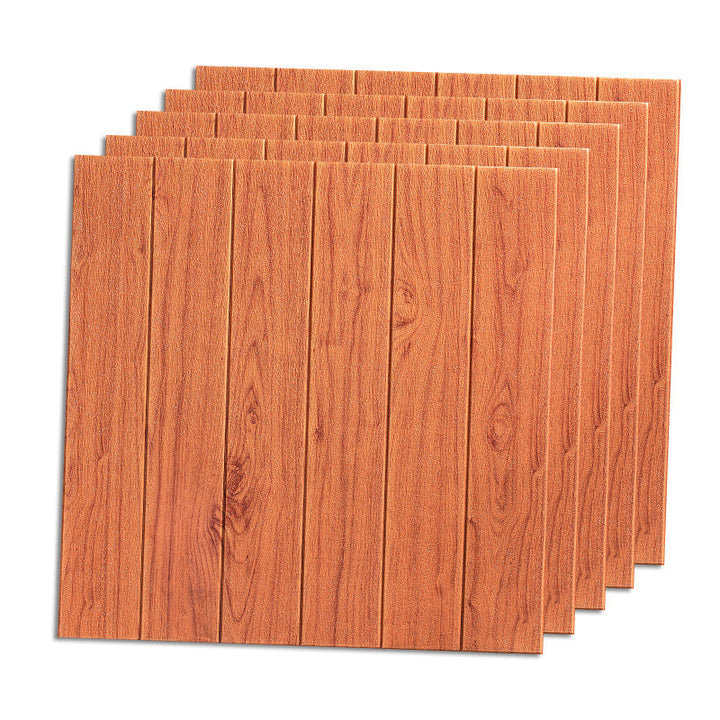 Veggkledning i stue Peel and Stick-design i treutseende Vanntett veggkledning