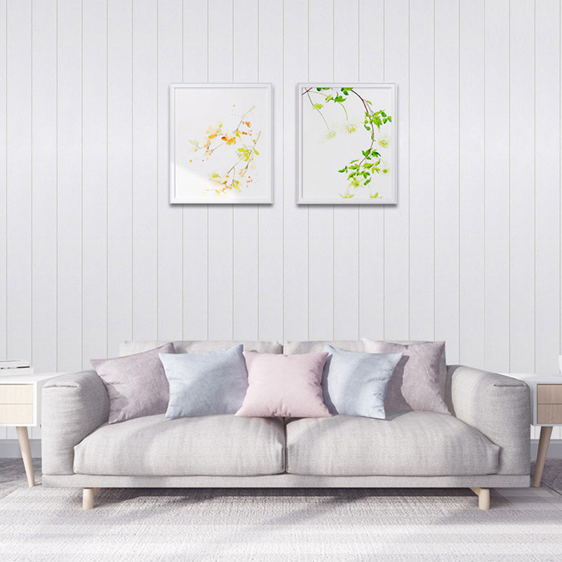 Veggkledning i stue Peel and Stick-design i treutseende Vanntett veggkledning