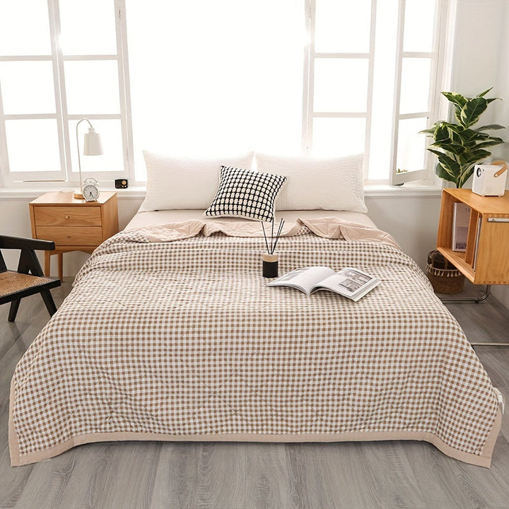 Elegant Preppy Rutete Sommerteppe for Kule Netter | Skanto