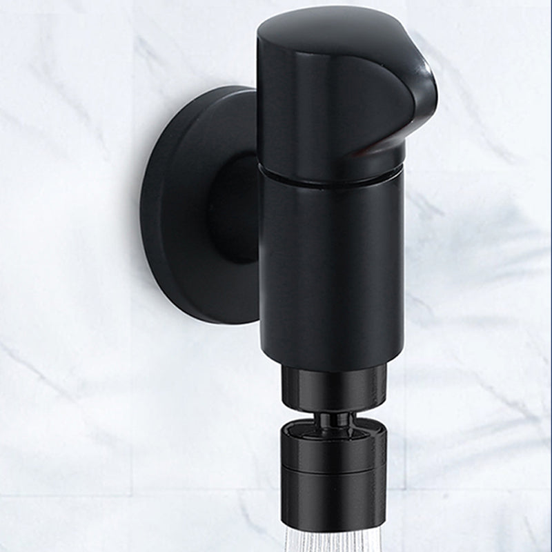 Industrie Veggmontert Baderomskran Håndtak Solid Messing Tilkobling