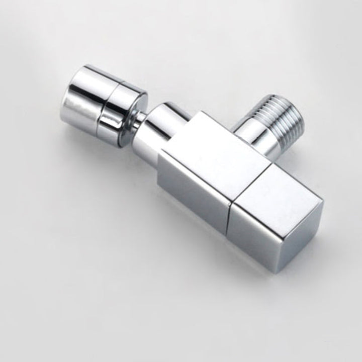 Industrie Veggmontert Baderomskran Håndtak Solid Messing Tilkobling