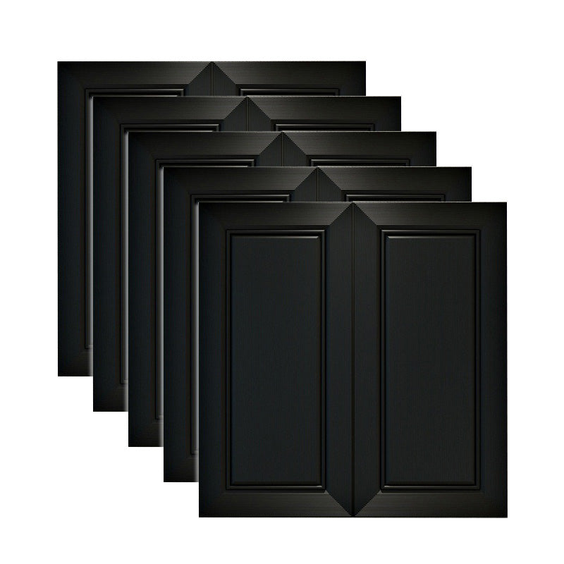 Moderne stil innvendig veggkledning, selvklebende, geometrisk teksturert veggbelegg