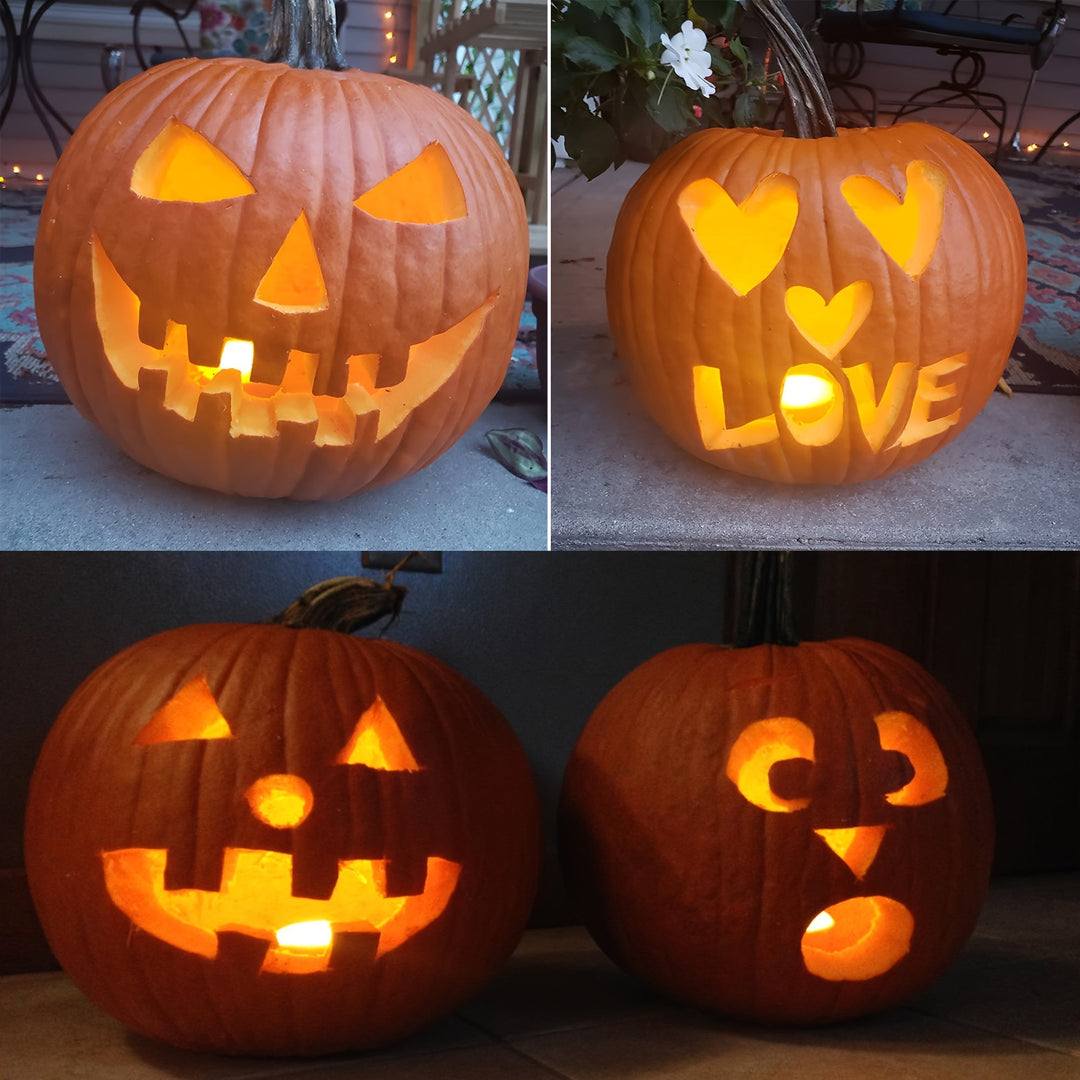 Skanto | Halloween Profesjonell Gresskar Utskjæringsverktøy Sett | Enkle Utskjærte Gresskar Holdbare