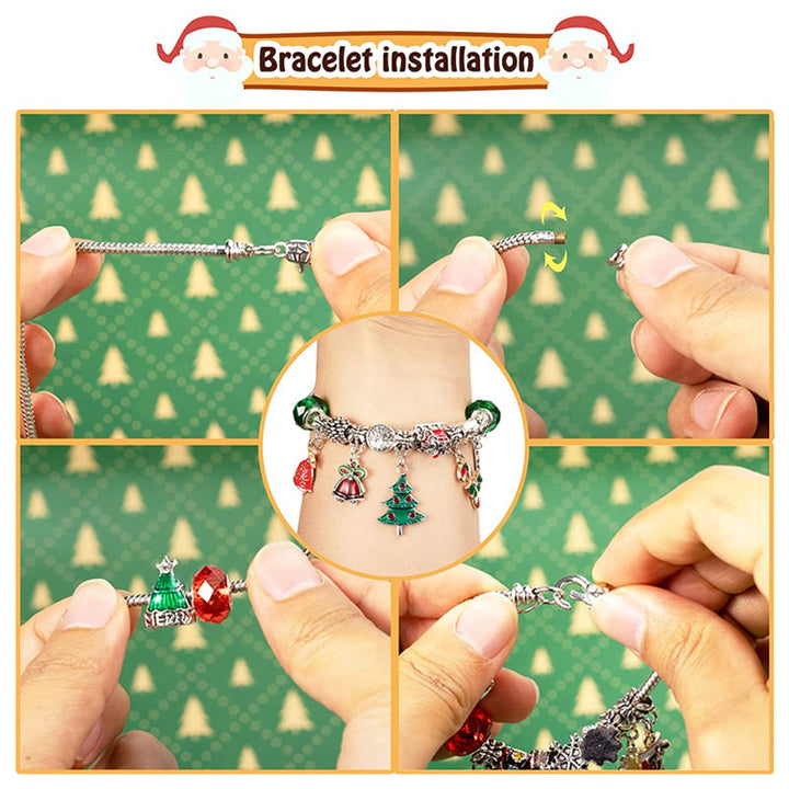 Skanto | DIY 24 Dagers Julekalender Armbånd Sett