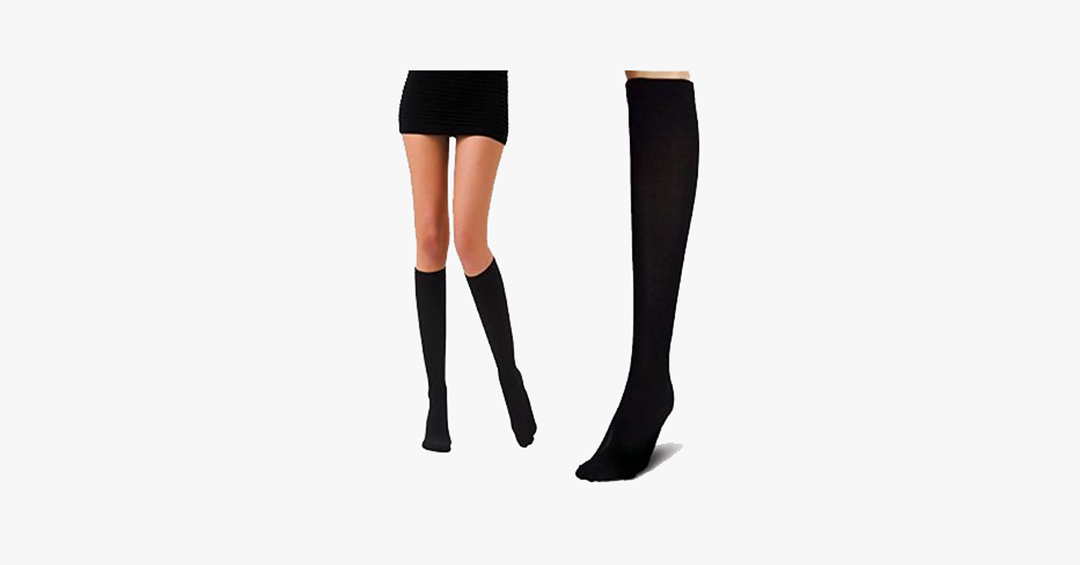 Skanto | Kne-length slimming compression stockings