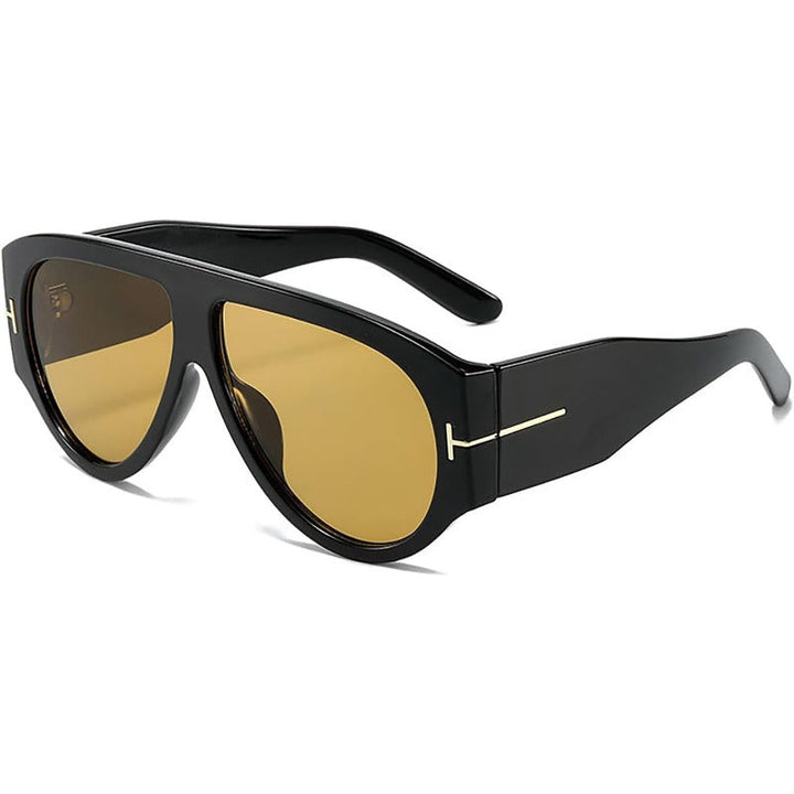 Oversized UV400 Aviator Solbriller Skanto