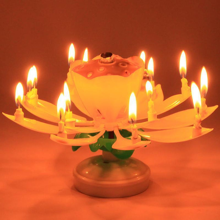 Skanto | 🎂Magical Flowers Birthday Candle
