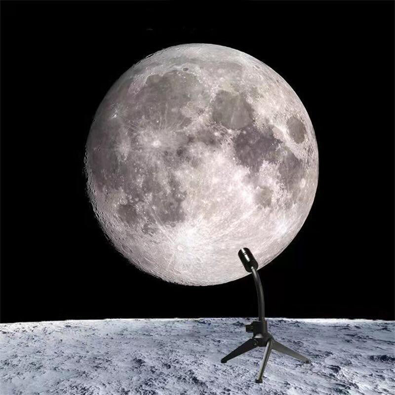 Moon Earth Projection LED Lampe | Skanto