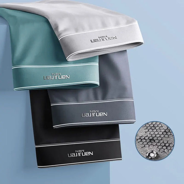 Skanto | CoolSilk 4-dels iskrem silke boxershorts med grafen teknologi