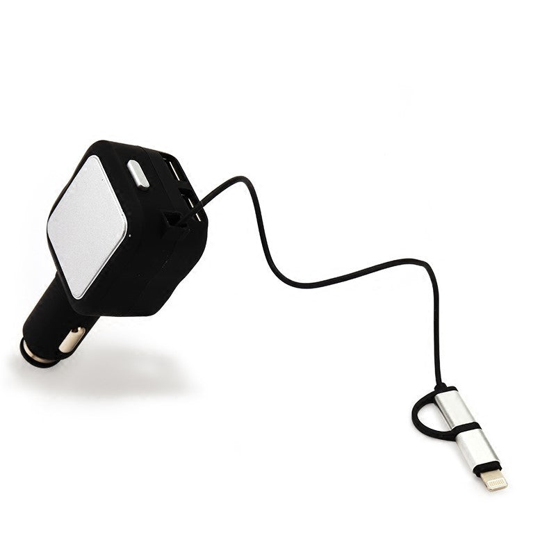 Ciaovie biladapter Multi med uttrekkbar ladekabel | Skanto