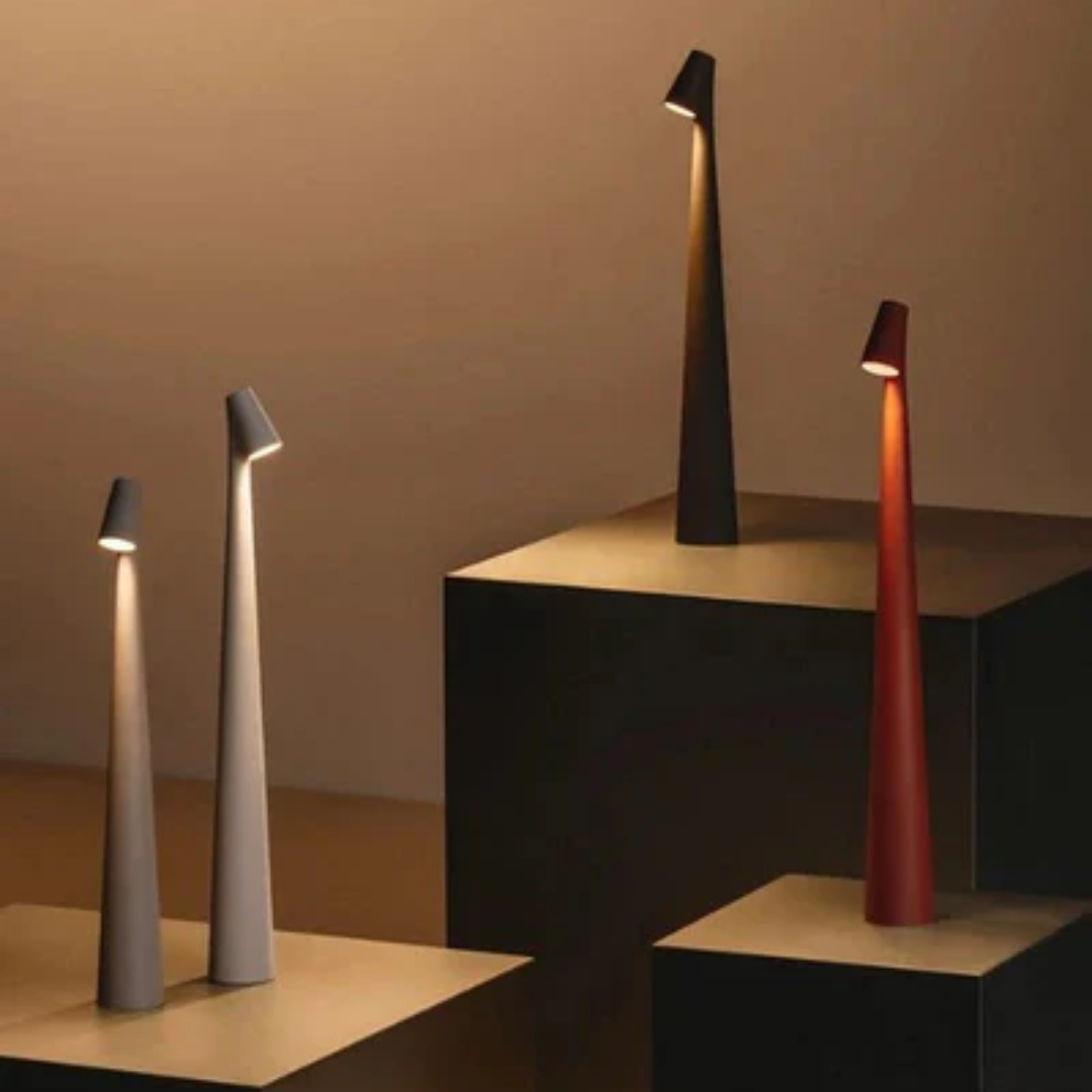 Skanto | Trådlampet Skandinavisk Minimalistisk LED Bordlampe