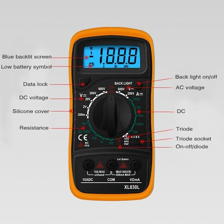 Skanto | Kompakt digital multimeter