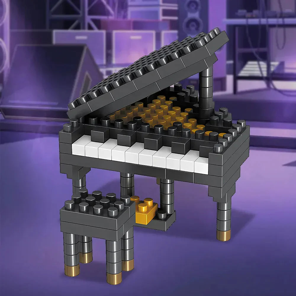 Skanto | DIY Miniatyr-musikkinstrument laget av byggeklosser – Samlerobjekt