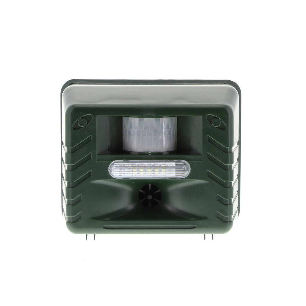 Skanto | Ultrasonic Woodpecker Repeller – Effektiv og human fugledeterrent for hager og hjem