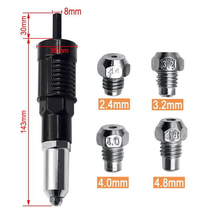 Profesjonelt Nietensang-Adapter-Kit | Skanto