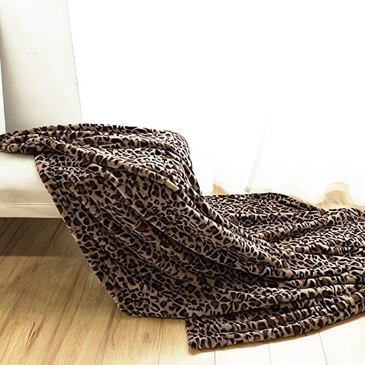 Skanto | Vill Eleganse Leopard Trykk Teppe