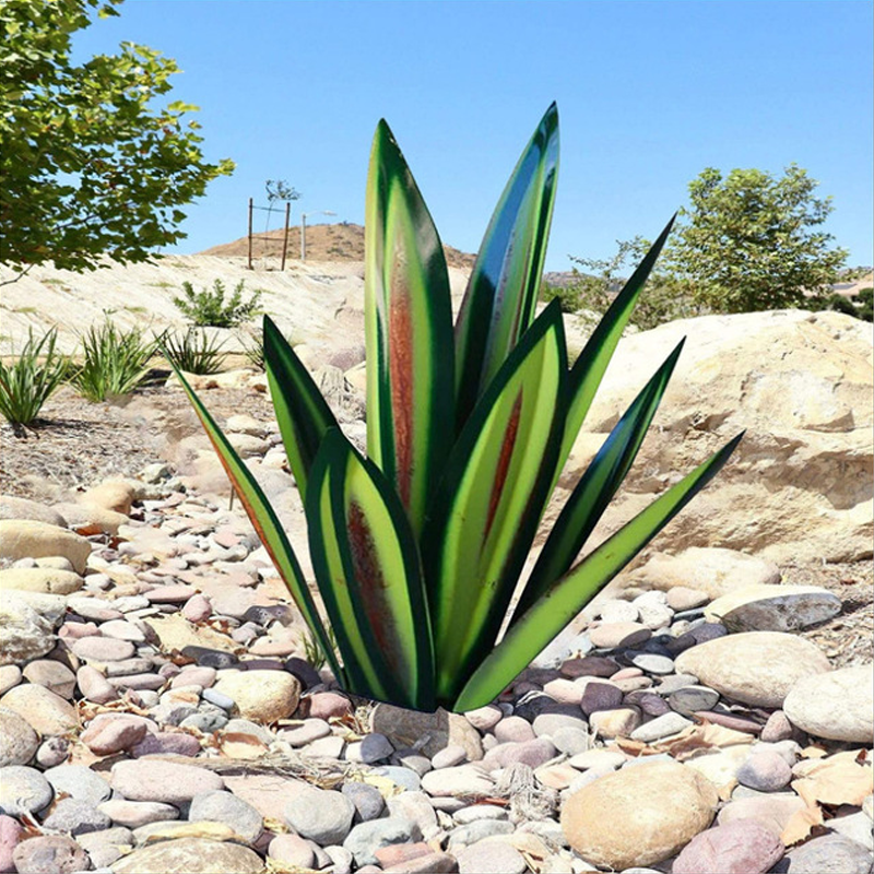 Skanto | Vanntett Solcelle Hage Agave Lampe Dekorasjon