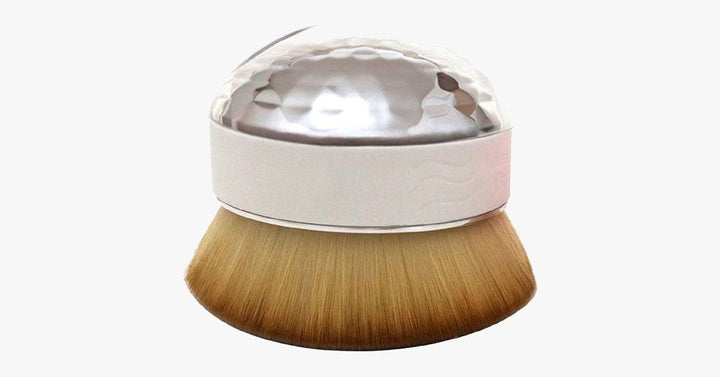 Skanto | Lett-for-bruk Palm Oval Brush for perfekt blending av sminke