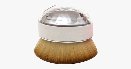 Skanto | Lett-for-bruk Palm Oval Brush for perfekt blending av sminke