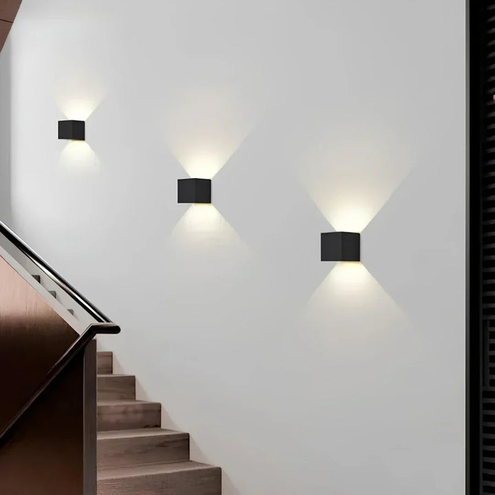 Skanto | Luksus trådløs oppladbar vegglampe – bevegelsessensor og varm LED-belysning (2700K)
