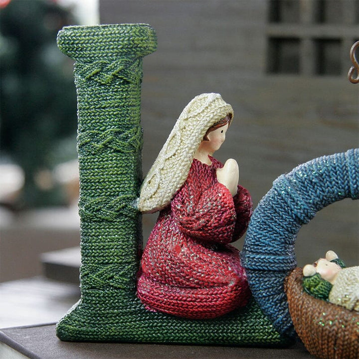 Skanto | Håndverksfamilie Julefigur