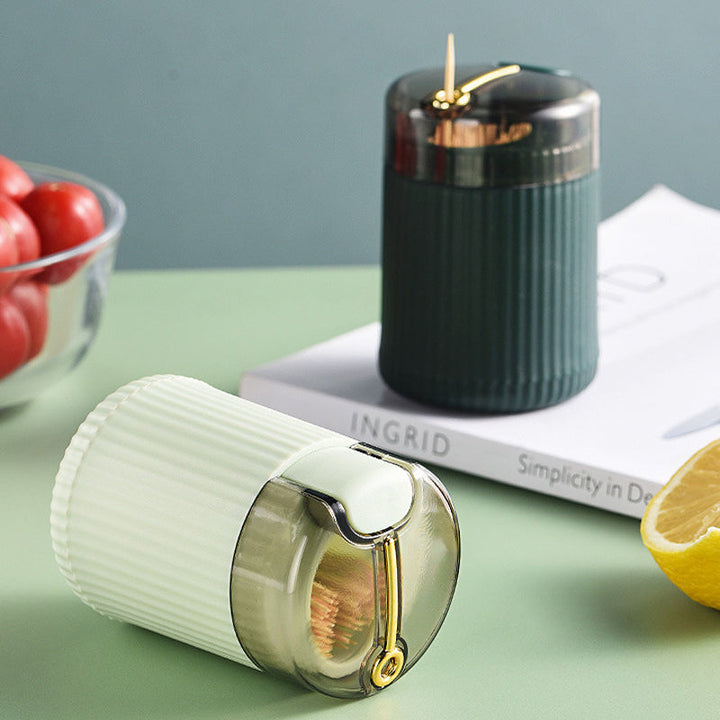 Pop-up tannpirker dispenser | Skanto