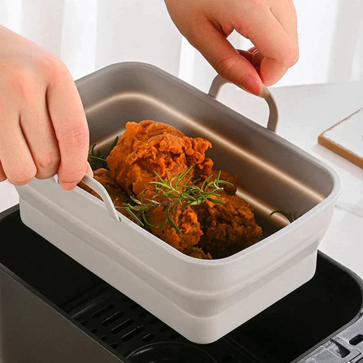 Foldbar Air Fryer Silikon Bakepanne | Skanto