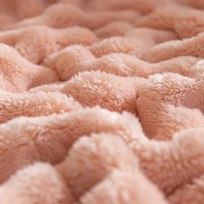 Skanto | Ekstra myk flanellteppe - PlushBubble