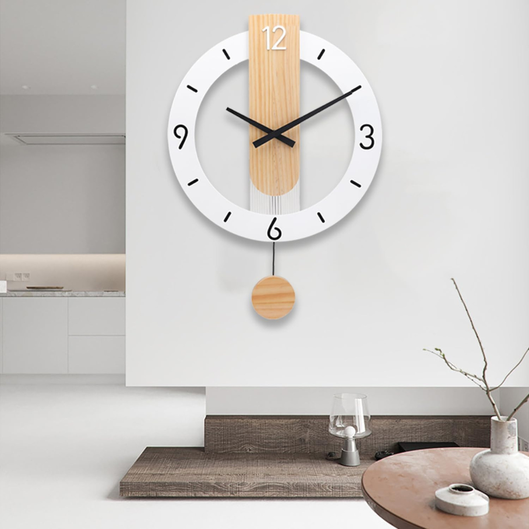 Skanto | Elegant Stor Klokke for Stue