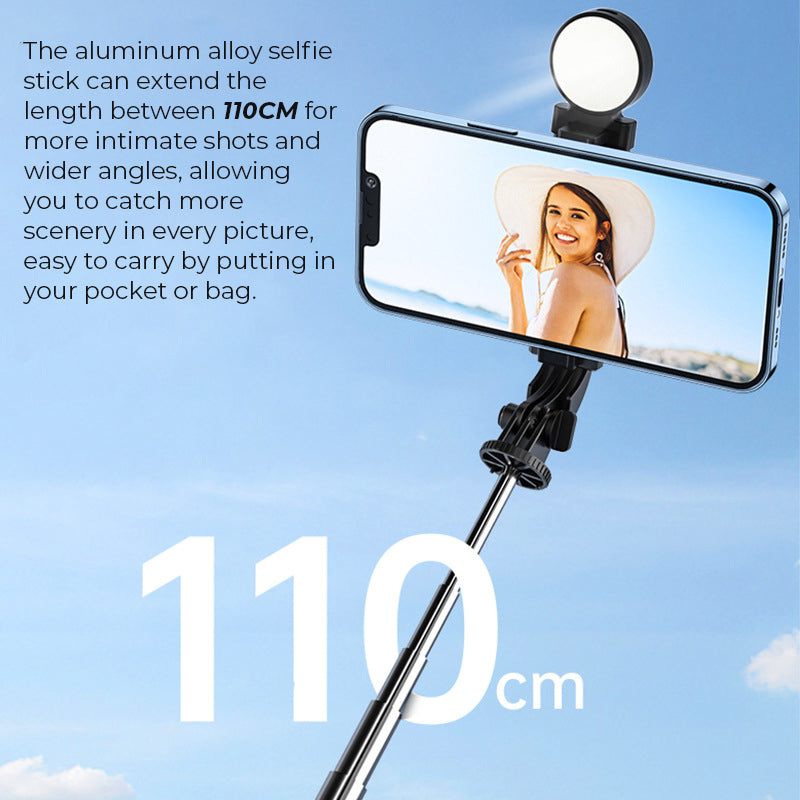 Skanto | Ny 6 i 1 Bluetooth Selfie Stang