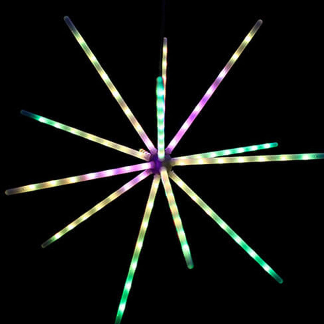 Skanto | Kreativ RGB Illusjon Vannmølle Fyrverkeri LED Lyskæde