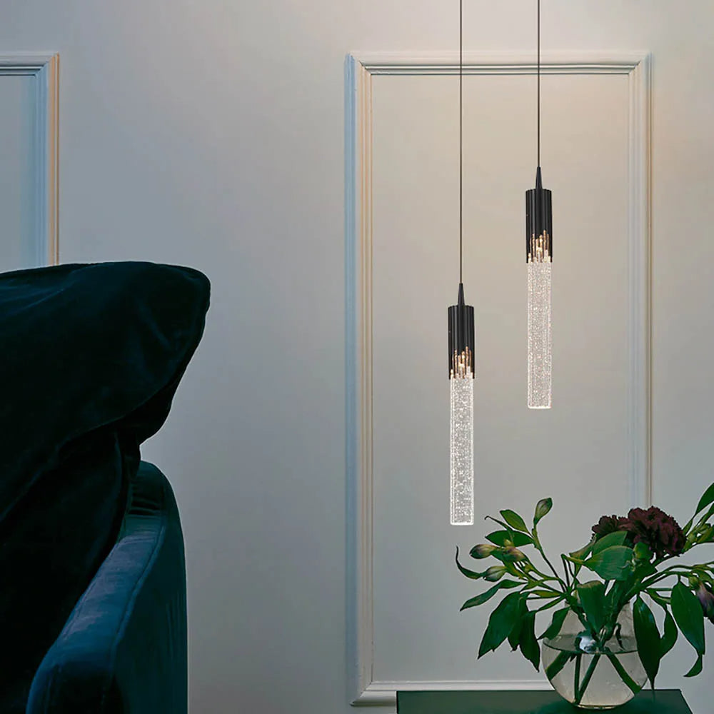 Skanto | Glass Pendellampe i sylinderform - Lustreau
