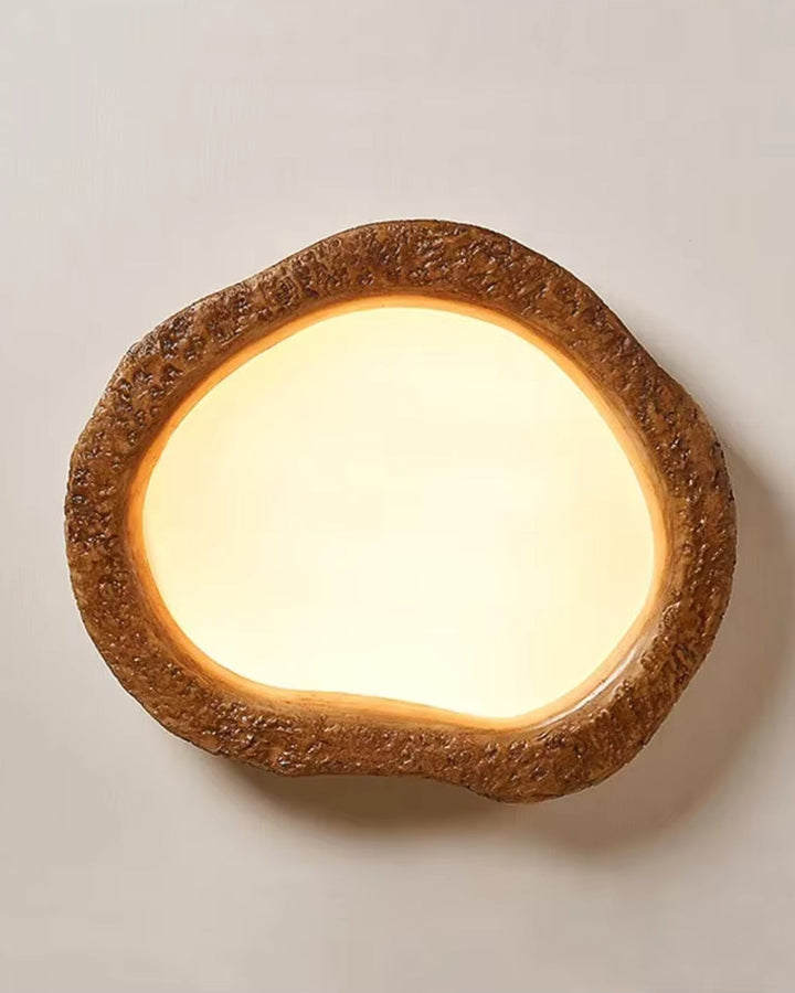 Skanto | Minimalistisk Trelampe i Japandi Stil med Lysende Effekt